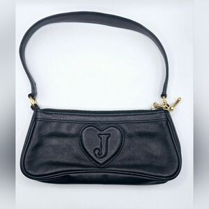 Juicy Couture Y2K VTG Mini Baguette Black Shoulder L Great Condition